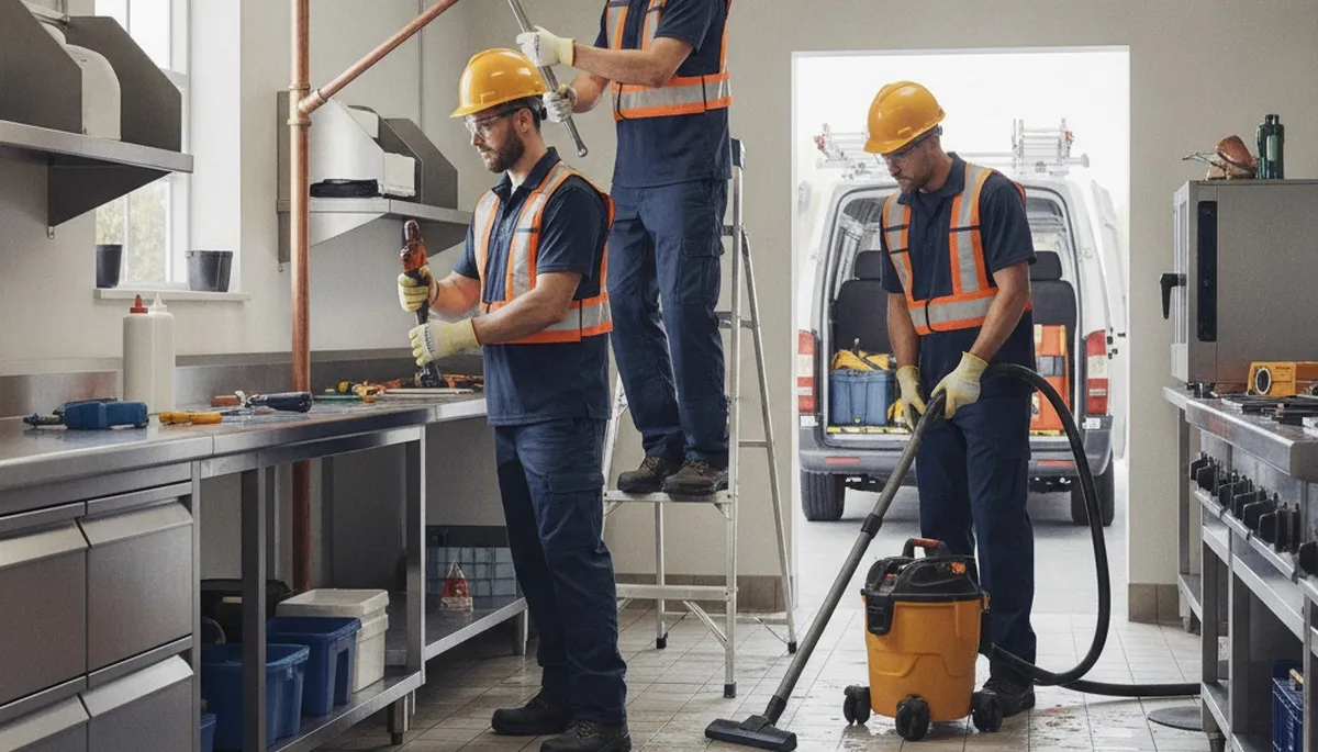 Emergency plumber serving Milwaukee, WI for burst pipes, drain backups, and water heater repairs