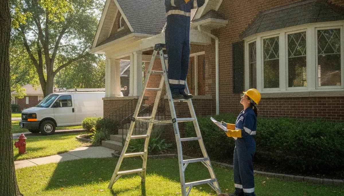 Milwaukee WI plumber repairing a residential pipe for plumbing repair service